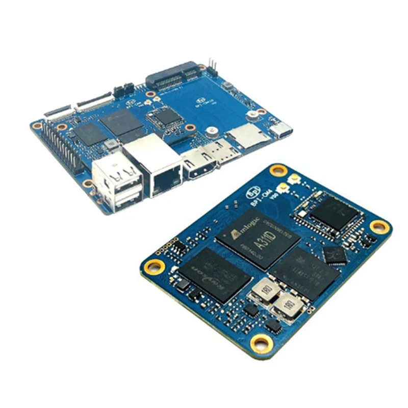 

For Banana Pi BPI-CM4 Amlogic A311D For Quad Core ARM Cortex-A73 4G LPDDR4 16G EMMC Minipcie Support -Compatible