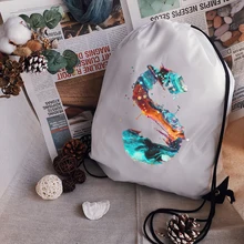 Draw String Bags Creative Letter Printing Drawstring Bag Beach Bag Sport Bags Bundle Pocket Yoga Bag Unisex Backpack Bookbag
Draw String Bags Creative Letter Printing Drawstring Bag Beach Bag Sport Bags Bundle Pocket Yoga Bag Unisex Backpack Bookbag