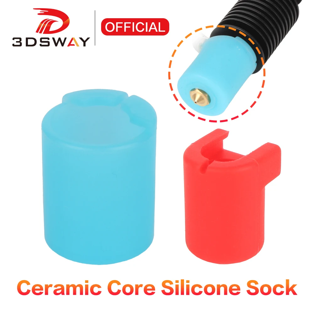 3DSWAY 3D Printer Parts Ceramic Core Heating Block Silicone Sock CH-C Silicone Cover V6 Volcano Hotend Socks Sleeve Protector
3DSWAY 3D Printer Parts Ceramic Core Heating Block Silicone Sock CH-C Silicone Cover V6 Volcano Hotend Socks Sleeve Protector