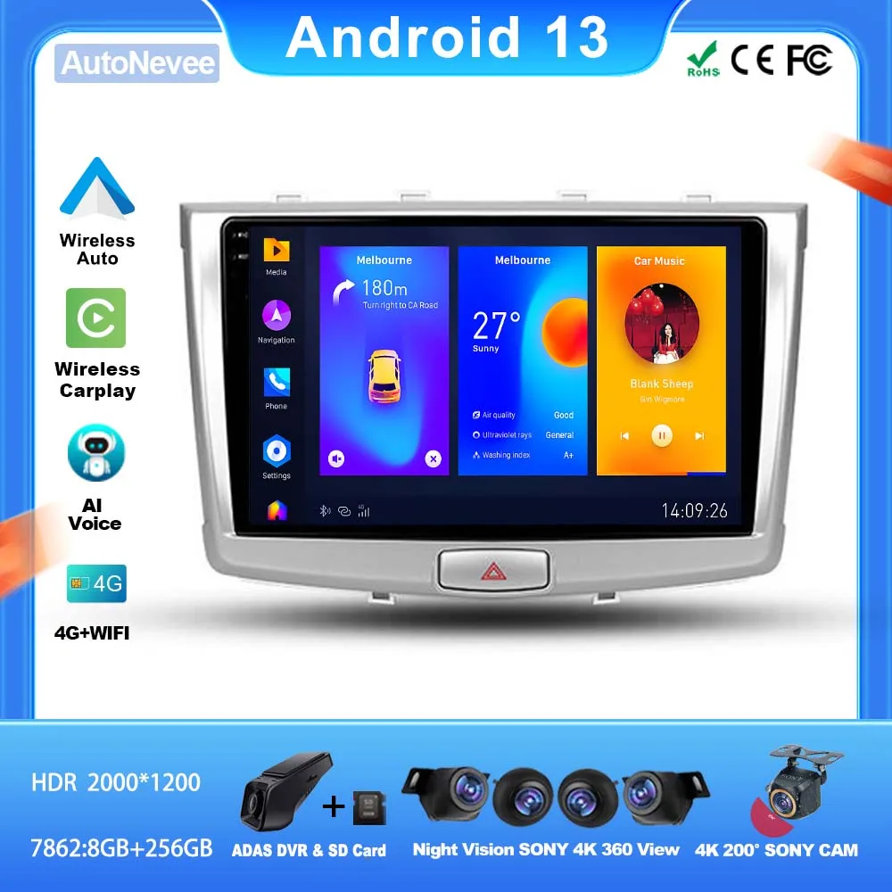 Android For GREAT WALL Hover Haval H6 2016 - 2018 Car Player Auto Radio Video Multimedia Head Unit Screen Dash Cam HDR Stereo 5G
Android For GREAT WALL Hover Haval H6 2016 - 2018 Car Player Auto Radio Video Multimedia Head Unit Screen Dash Cam HDR Stereo 5G