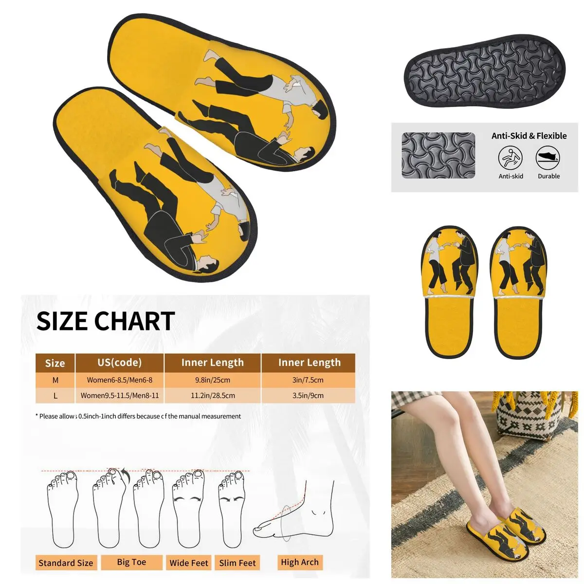 

Crazy Design Pulp Fiction Basketball Men Women Furry slippers,Cosy printing pantoufle homme Home slippers