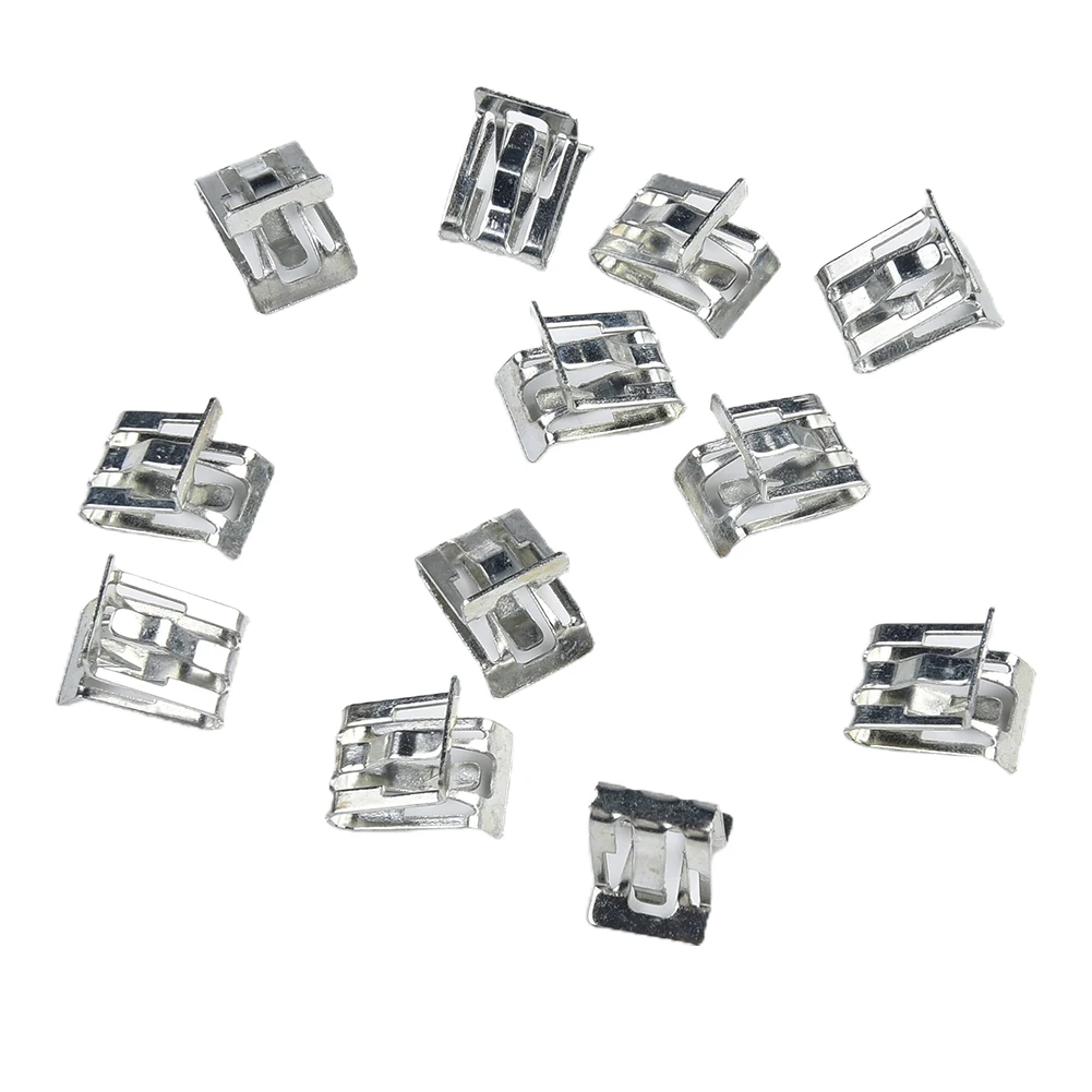 25Pcs Metal Fastener Clips 1/2" X 5/8" Car Retainer Moulding Trim Accessories Car Dashboard DVD CD Panel Audio Clip
25Pcs Metal Fastener Clips 1/2" X 5/8" Car Retainer Moulding Trim Accessories Car Dashboard DVD CD Panel Audio Clip