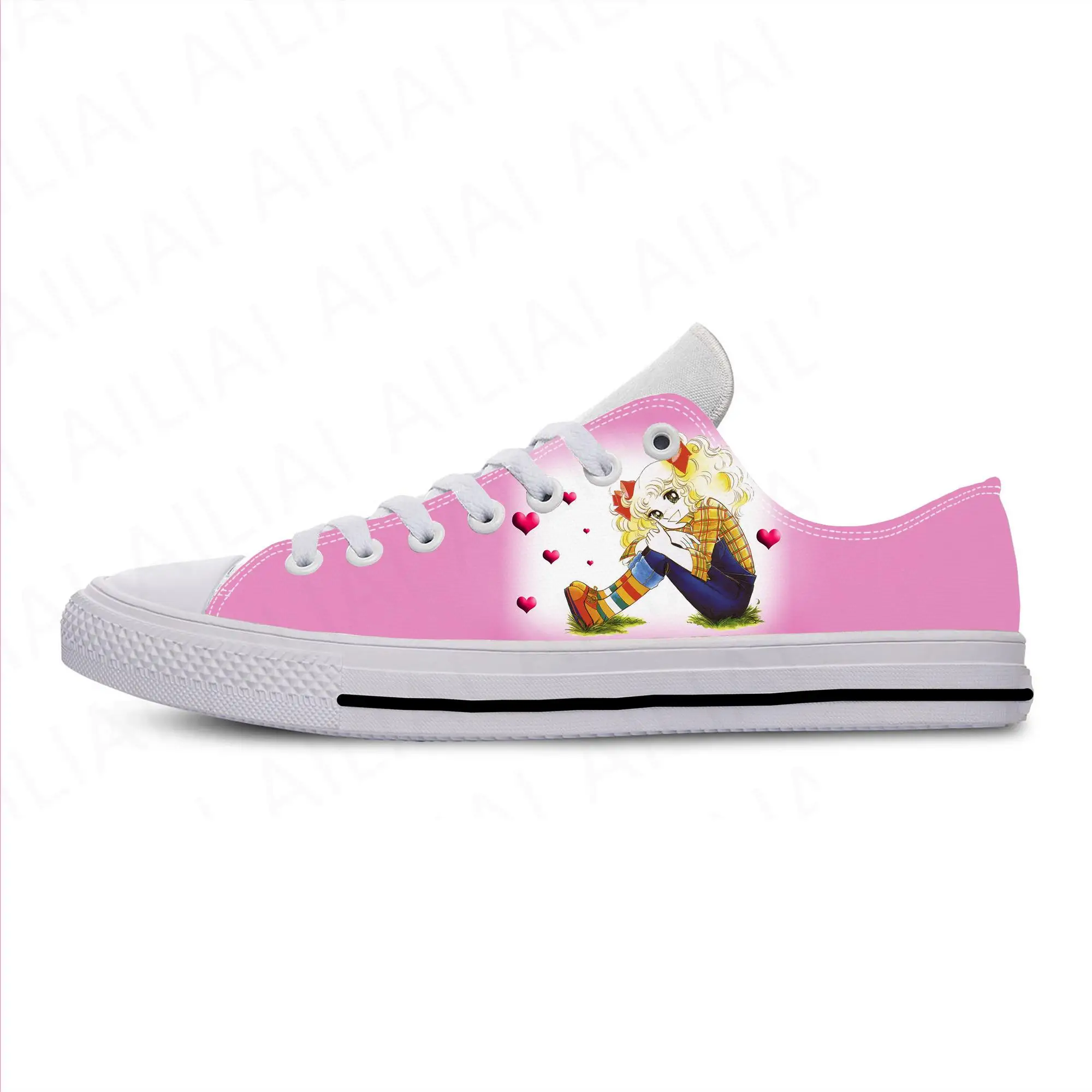 Japanese Anime Manga Cartoon Candy Candy Fashion Casual Cloth Shoes Low Top Lightweight Breathable 3D Print Men Women Sneakers
Japanese Anime Manga Cartoon Candy Candy Fashion Casual Cloth Shoes Low Top Lightweight Breathable 3D Print Men Women Sneakers