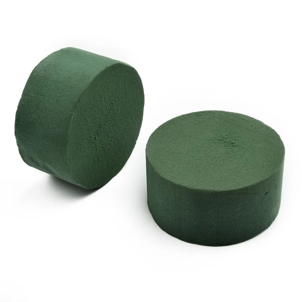 3pcs Oasis Wet Foam Cylinders Floral Foam For Fresh Flowers Packing Arranging Rose Flowers Home Decoration Wedding Flower Holder
3pcs Oasis Wet Foam Cylinders Floral Foam For Fresh Flowers Packing Arranging Rose Flowers Home Decoration Wedding Flower Holder