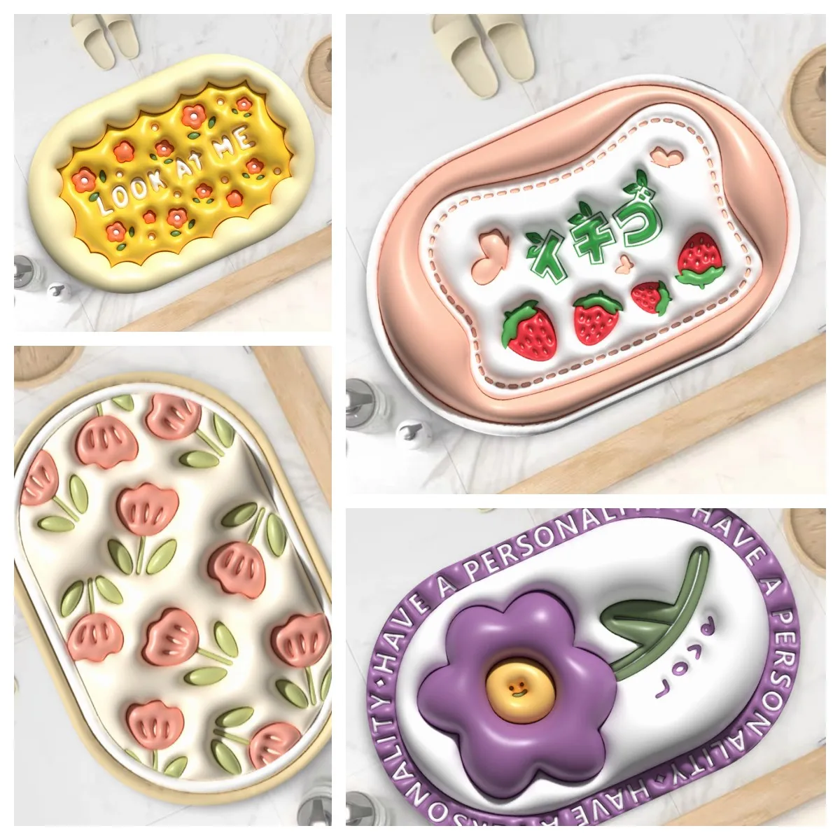 Naked Eye 3D Expansion Flower Diatom Mud Bathroom Floor Mat Bathroom Sink Non-slip Absorbent Carpet Floor Mat By Meooawqi
Naked Eye 3D Expansion Flower Diatom Mud Bathroom Floor Mat Bathroom Sink Non-slip Absorbent Carpet Floor Mat By Meooawqi