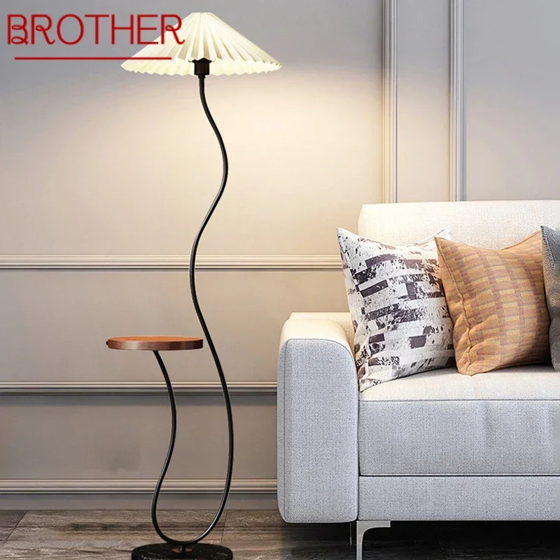 BROTHER Nordic Floor Lamp Modern Art Family Iiving Room Bedroom Homestay Creativity LED Decorative Standing Light
BROTHER Nordic Floor Lamp Modern Art Family Iiving Room Bedroom Homestay Creativity LED Decorative Standing Light