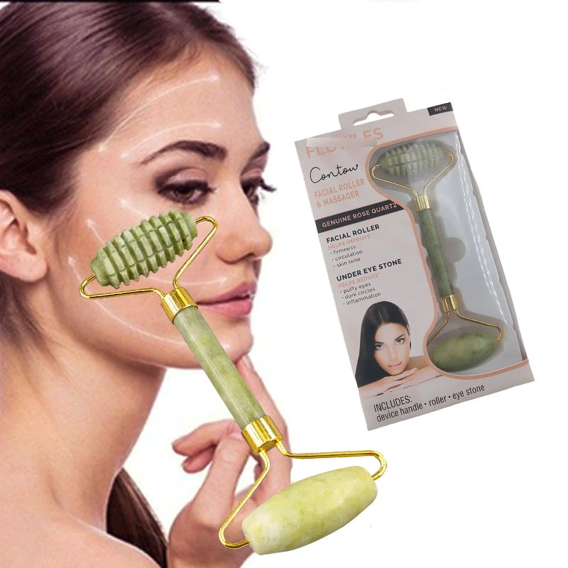 

Natural Gua Sha Stone Face Massage Jade Roller Guasha Board Scraper Set Facial Lift Slimming Skin Relax Neck Thin Massage Tools