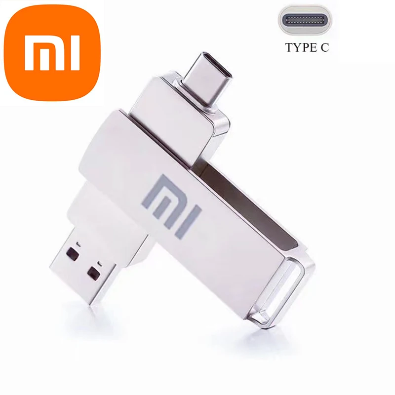XIAOMI 128GB U Disk USB3.0 Flash Drives Metal Waterproof Pendrive TYPE C Interface High Speed Pen Drive Large Capacity For Phone
XIAOMI 128GB U Disk USB3.0 Flash Drives Metal Waterproof Pendrive TYPE C Interface High Speed Pen Drive Large Capacity For Phone
