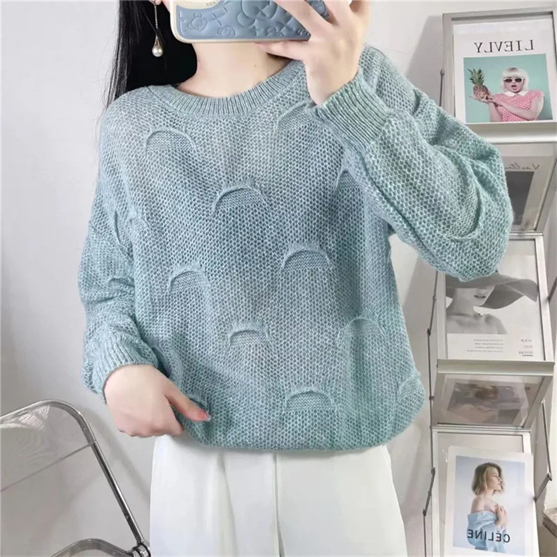 Sweater Women's Korean Spring and Autumn 2023 New Versatile Long Sleeve Knitted Bottom Top
Sweater Women's Korean Spring and Autumn 2023 New Versatile Long Sleeve Knitted Bottom Top