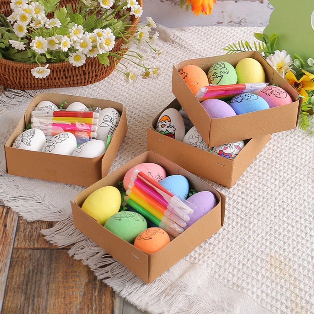 1set/Easter Egg Children Diy Painted Hand Painted Egg Shell Kindergarten Toy Small Gift Giveaway Children's Day Gift Puzzle Game
1set/Easter Egg Children Diy Painted Hand Painted Egg Shell Kindergarten Toy Small Gift Giveaway Children's Day Gift Puzzle Game