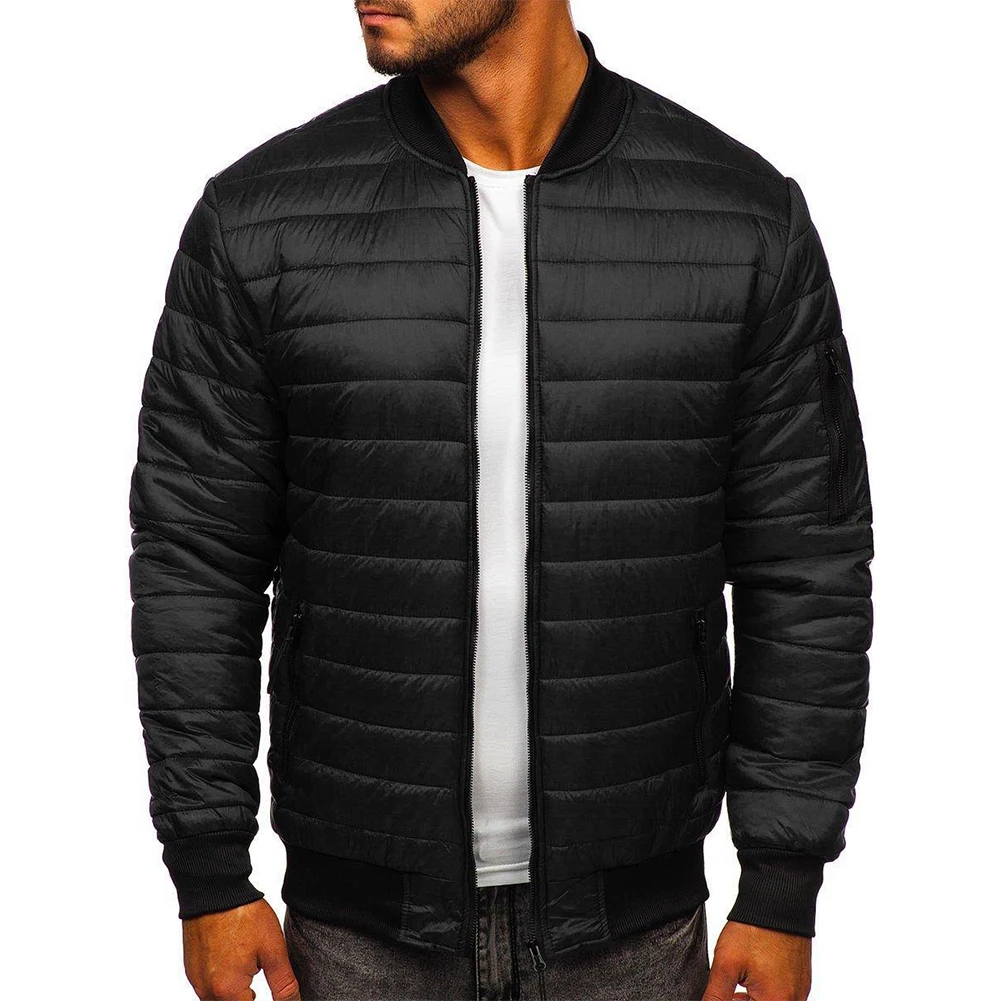 Mens Winter Warm Stand Collar Puffer Zip Up Jacket Quilted Padded Coat Outwear Casual Style Suitable for Various Occasions
Mens Winter Warm Stand Collar Puffer Zip Up Jacket Quilted Padded Coat Outwear Casual Style Suitable for Various Occasions