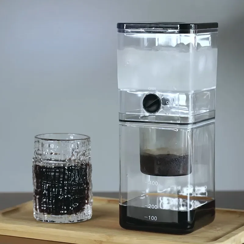 Square ice drip coffee pot drip cold extraction pot household small coffee drip filter ice brew pot ice drip pot
Square ice drip coffee pot drip cold extraction pot household small coffee drip filter ice brew pot ice drip pot