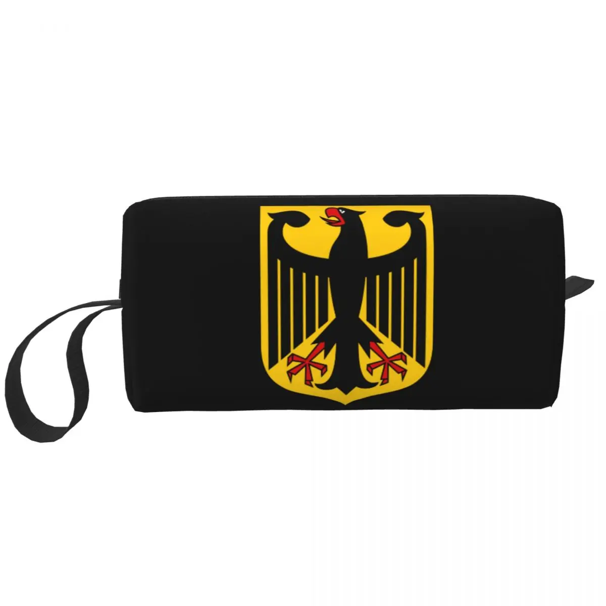 

Герб Германии, косметичка, Женский дорожный органайзер для косметики, милый Немецкий флаг, гордится этой сумкой