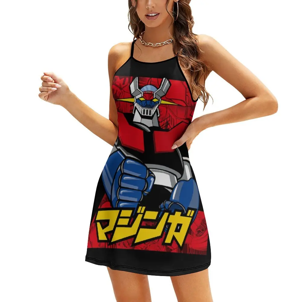 Mazinger Z Linear Low Poly 24 Graphic Vintage Sexy Woman's Clothing Women's Sling Dress Sarcastic Vacations Strappy Dress 
Mazinger Z Linear Low Poly 24 Graphic Vintage Sexy Woman's Clothing Women's Sling Dress Sarcastic Vacations Strappy Dress