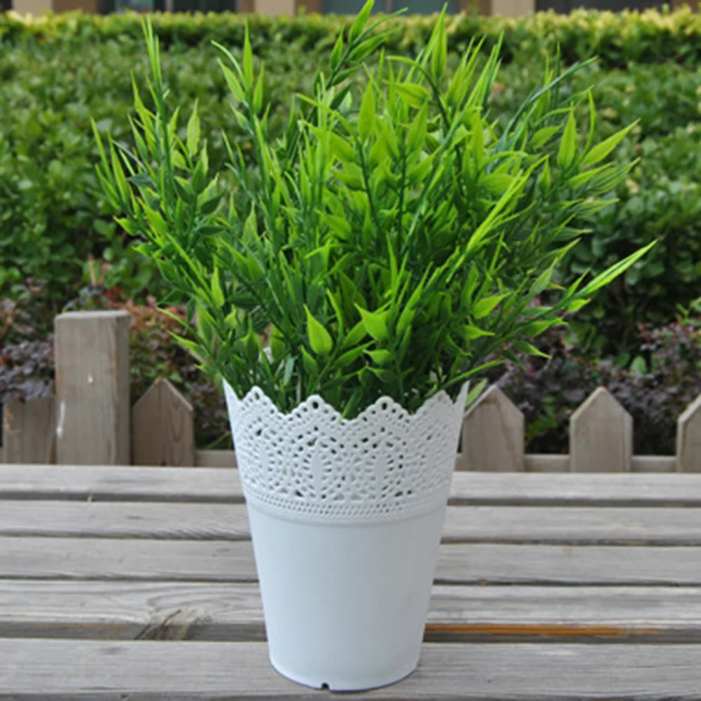 Flower Pot Plastic Hollow Flower Holder Crown Lace Pierced Flower Vase Storage Pens Pot Cosmetics Holder Desk Dustbin
Flower Pot Plastic Hollow Flower Holder Crown Lace Pierced Flower Vase Storage Pens Pot Cosmetics Holder Desk Dustbin