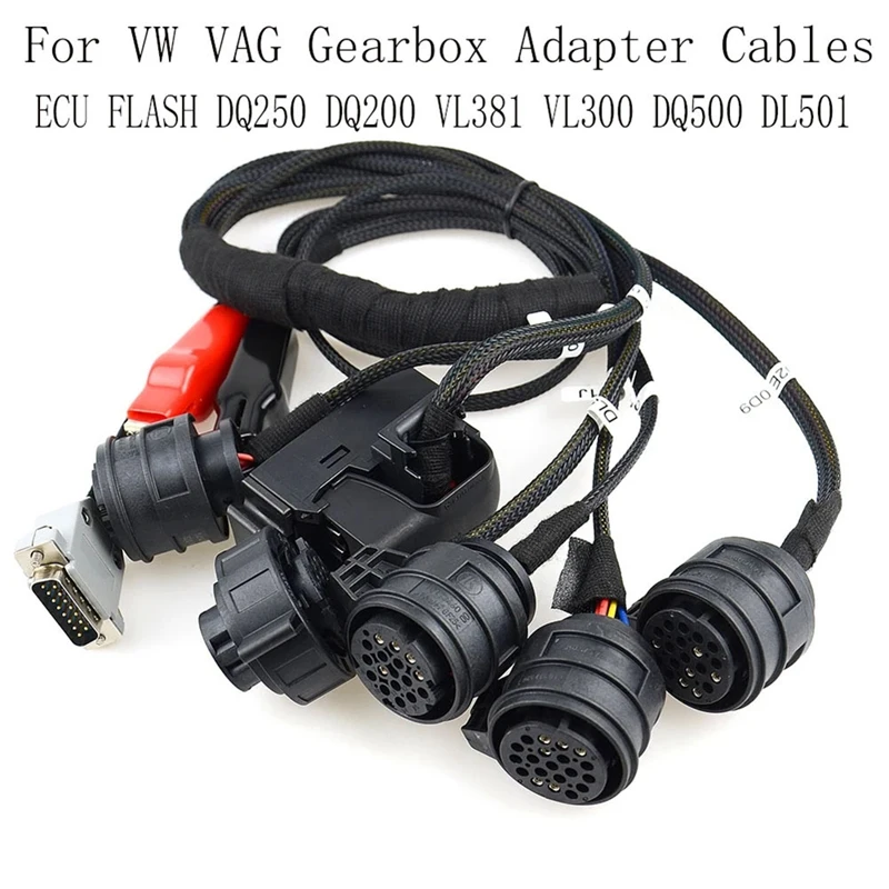 

For VW VAG Gearbox Adapter Cables Read And Write ECU FLASH DQ250 DQ200 VL381 VL300 DQ500 DL501 Car Diagnostic Cables Accessories