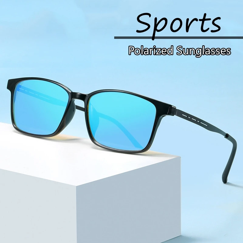 

12 Colors Unisex Polarized Sunglasses TR90 Frame UV400 Goggle Shades Sun Glasses Men Women Driving Sunproof Sports Eyewear