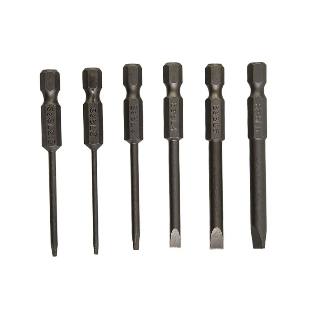 6pcs/set 75mm Flat Head Slotted Tip Magnetic Screwdrivers Bits 2/2.5/3/4/5/6mm Workshop Equipment Hand Tools Nutdrivers
6pcs/set 75mm Flat Head Slotted Tip Magnetic Screwdrivers Bits 2/2.5/3/4/5/6mm Workshop Equipment Hand Tools Nutdrivers