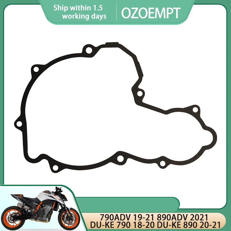 OZOEMPT Engine Cylinder head Gasket For Magneto Crankcase Cover Gasket for DU-KE790 18-20 DU-KE890 20-21 790ADV 19-21 890ADV 21
OZOEMPT Engine Cylinder head Gasket For Magneto Crankcase Cover Gasket for DU-KE790 18-20 DU-KE890 20-21 790ADV 19-21 890ADV 21