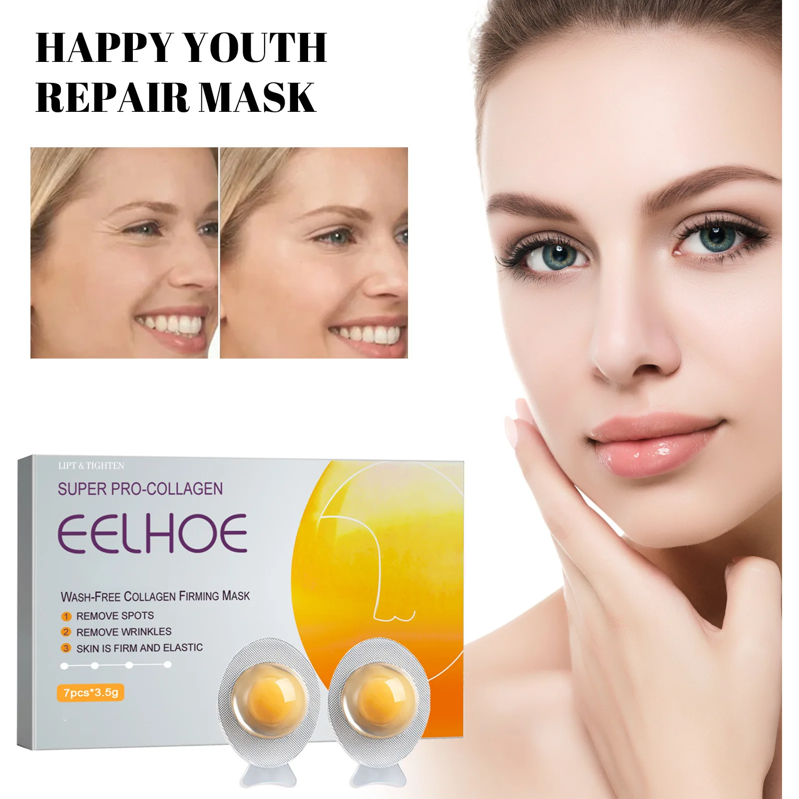 Korean Egg Sleeping Mask Acne Treatment Dark Spot Dot Remove Face Care Anti-Wrinkle Collagen Skin Firming Whitening Cosmetics
Korean Egg Sleeping Mask Acne Treatment Dark Spot Dot Remove Face Care Anti-Wrinkle Collagen Skin Firming Whitening Cosmetics