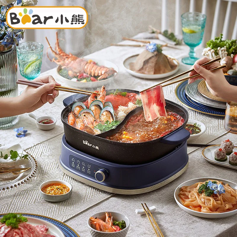 Bear 6L Household Electric Heating Pot 220V Induction Cooker 1600W Separate Plate Detachable Hot Slow DHG-C60D1 Electric Cooker
Bear 6L Household Electric Heating Pot 220V Induction Cooker 1600W Separate Plate Detachable Hot Slow DHG-C60D1 Electric Cooker
