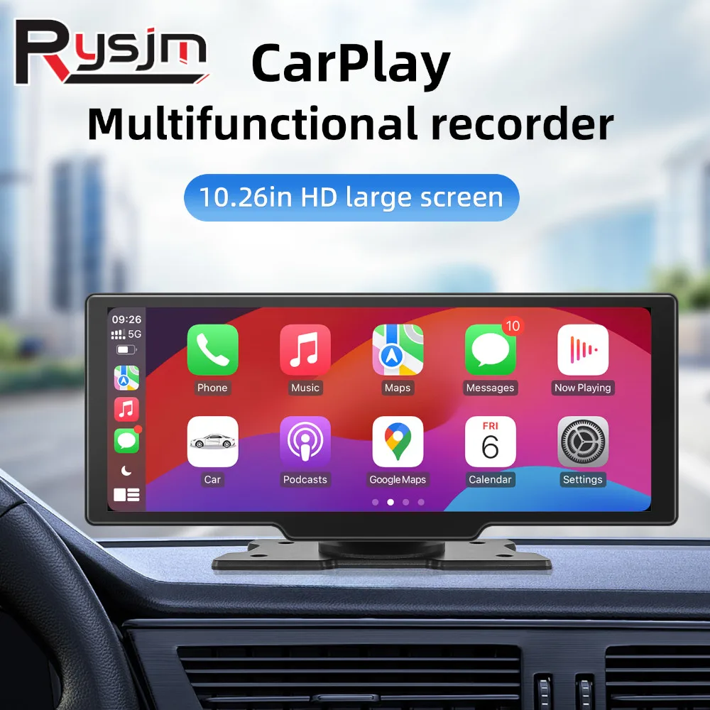 10,26 ''Carplay беспроводной Carplay Android Авто приборная панель автомобильный видеорегистратор WiFi GPS навигация камера заднего вида видеорегистратор
10,26 ''Carplay беспроводной Carplay Android Авто приборная панель автомобильный видеорегистратор WiFi GPS навигация камера заднего вида видеорегистратор