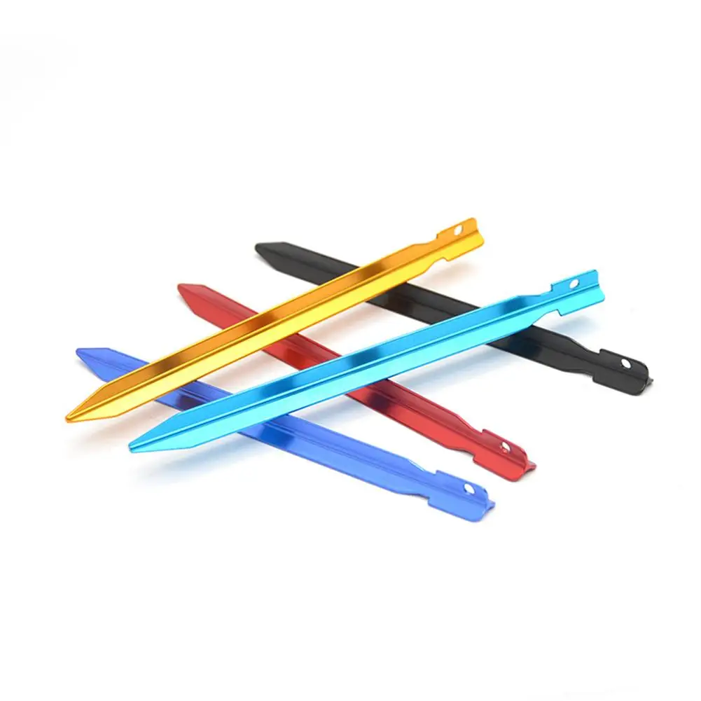 Tent Stakes Aluminum Alloy Outdoor Ultra-light Tent Accessories Three-sided V-shaped Ground Nail 23cm(without Rope)
Tent Stakes Aluminum Alloy Outdoor Ultra-light Tent Accessories Three-sided V-shaped Ground Nail 23cm(without Rope)