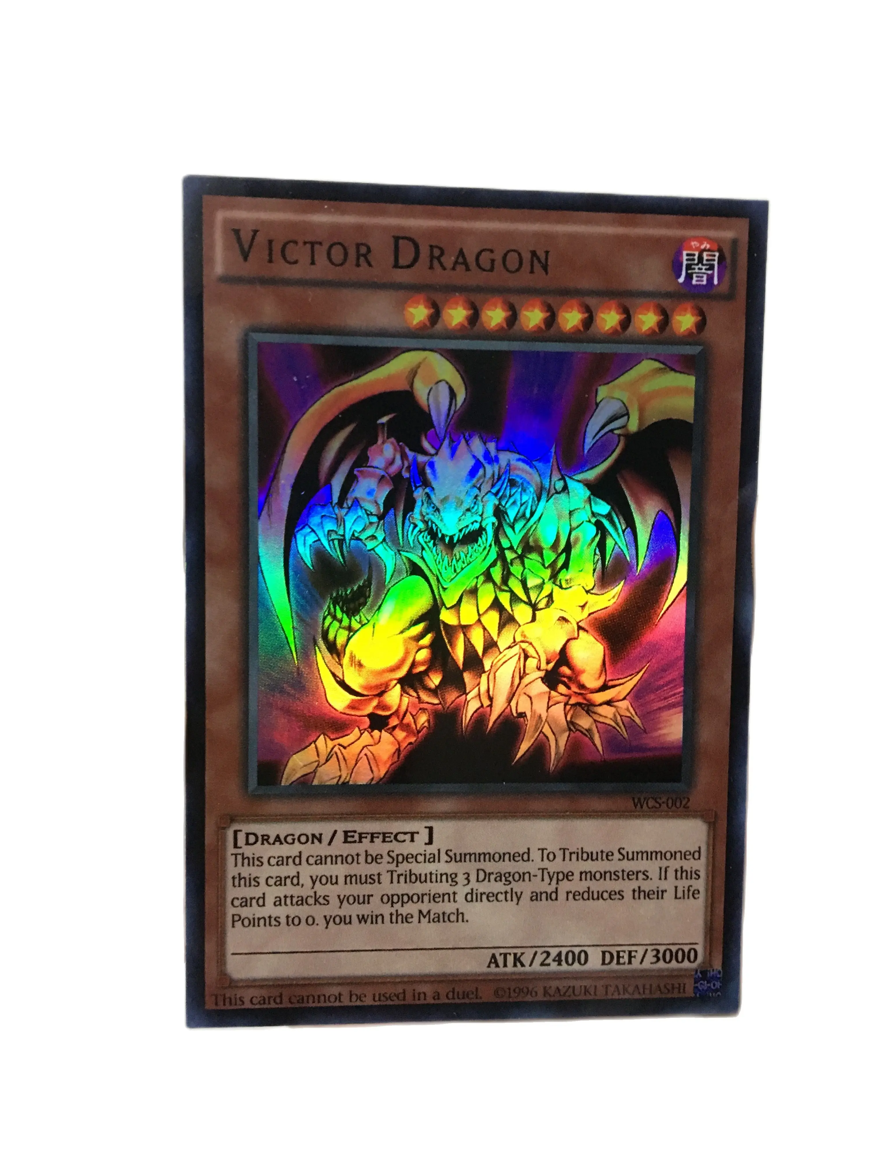 Призовая карта Yu Gi Oh World съезд 2003, победа дракона своими руками, взрослая, искусственная игра, аниме карта
Призовая карта Yu Gi Oh World съезд 2003, победа дракона своими руками, взрослая, искусственная игра, аниме карта