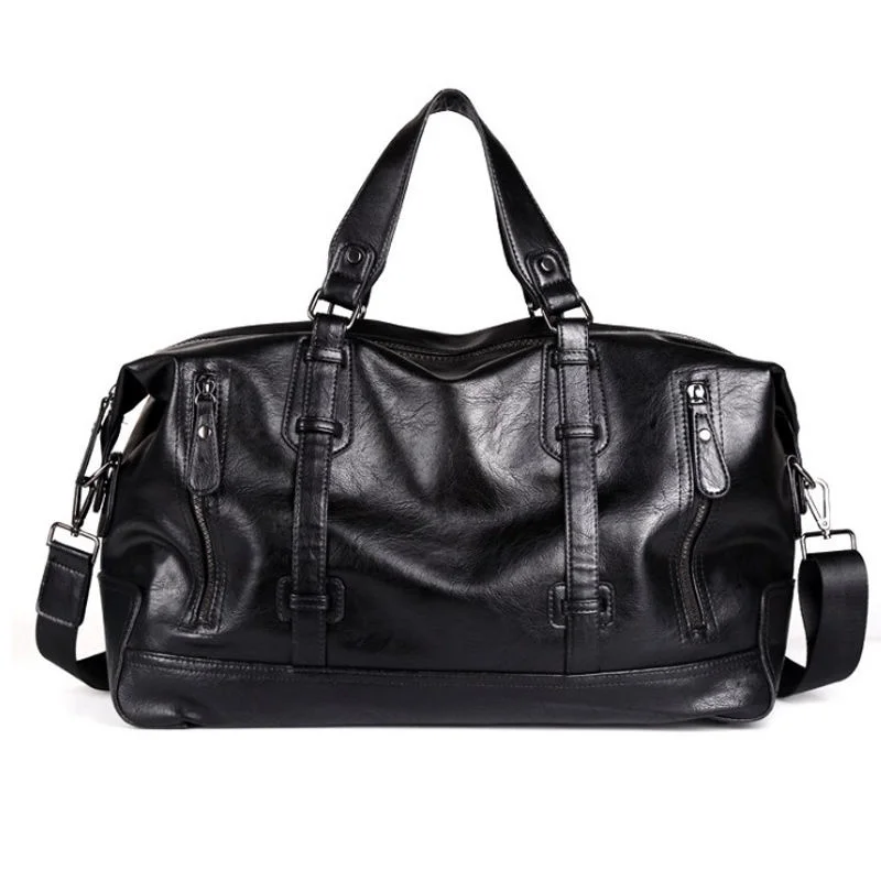 Travel Bags Black Shoulder Handbag Messenger Bag Tote Large-Capacity Portable Men's Fashion Package
Travel Bags Black Shoulder Handbag Messenger Bag Tote Large-Capacity Portable Men's Fashion Package