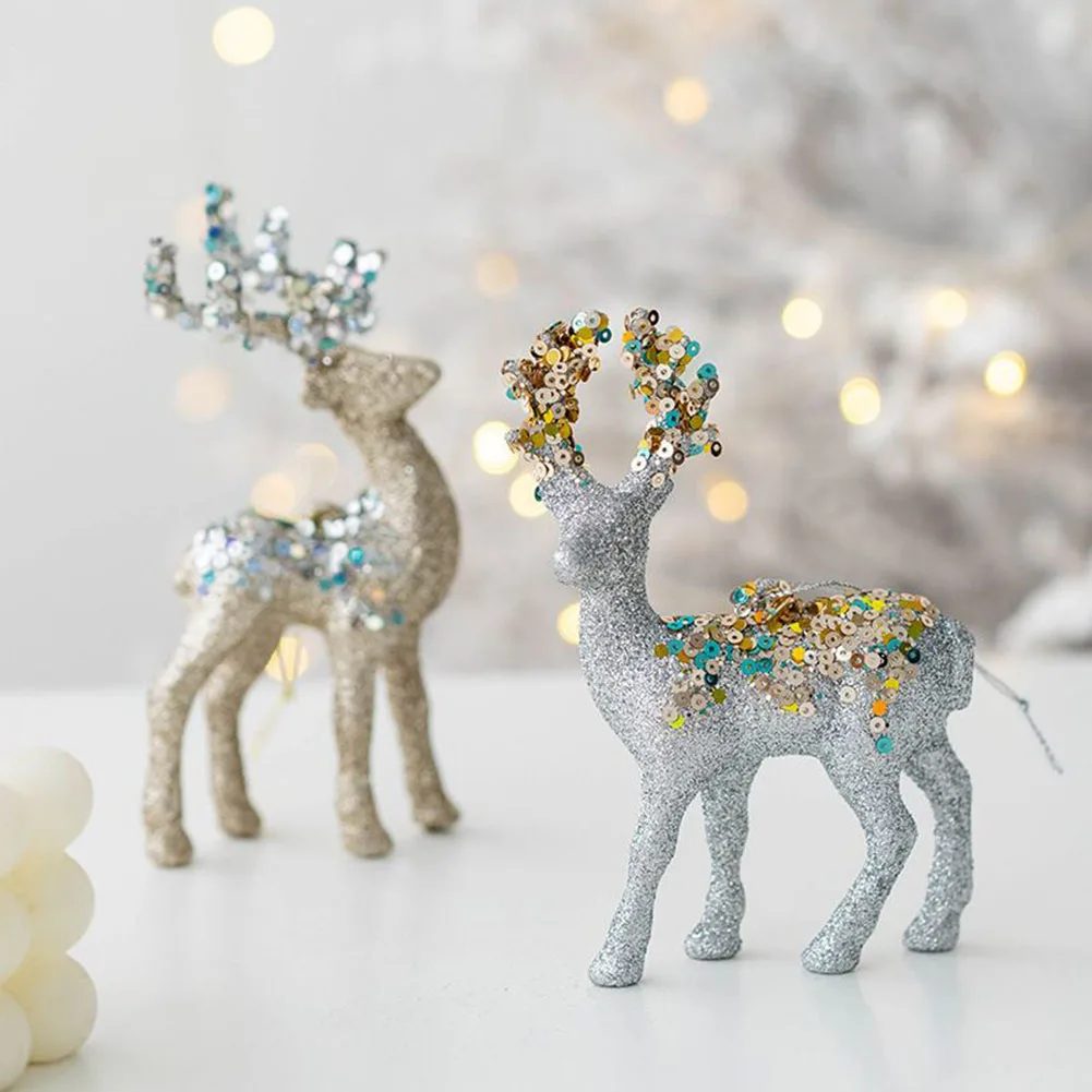 Simulation Reindeer Craft Ornaments Christmas Glittering Resin Deer Sculpture Xmas Elk Tree Decoration Party Craft Holiday Decor
Simulation Reindeer Craft Ornaments Christmas Glittering Resin Deer Sculpture Xmas Elk Tree Decoration Party Craft Holiday Decor