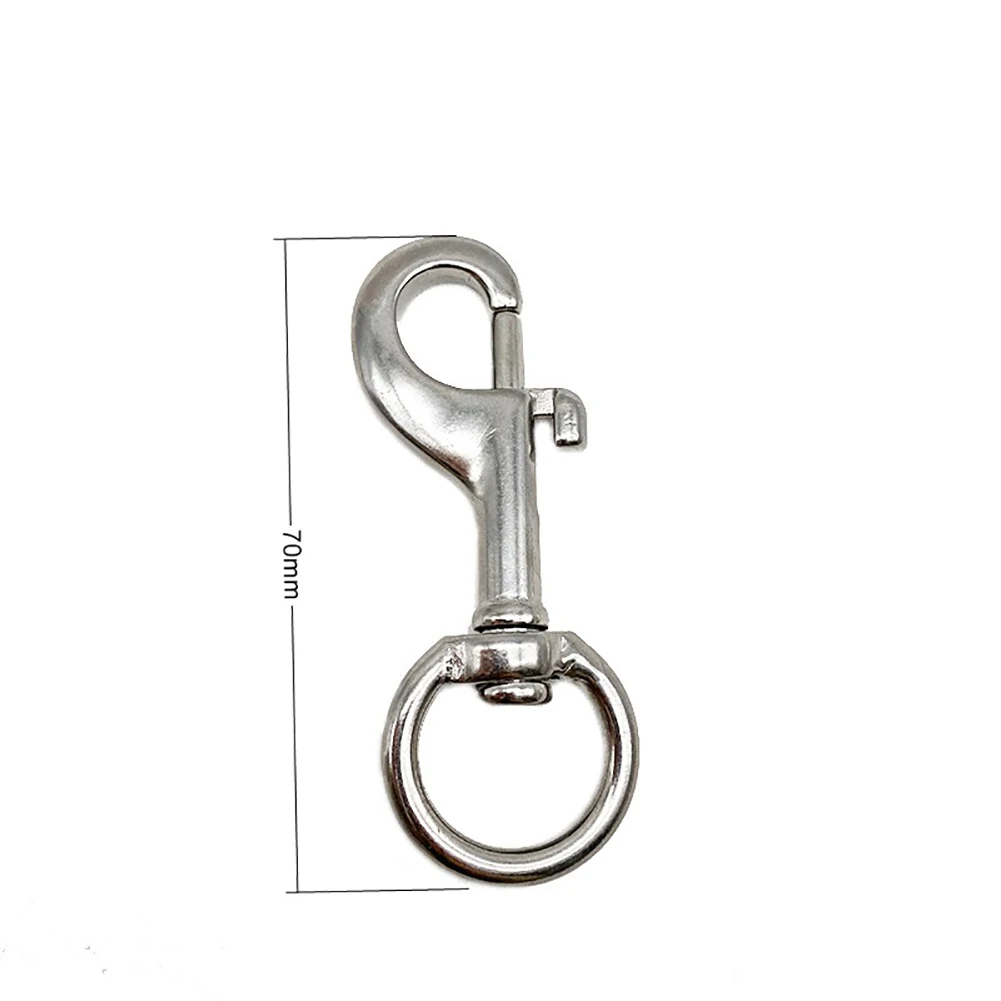 Diving Hook Spring Hook Swivel Eye Bolt Snap Echnical Scuba Diving Hook Fishing Tackle Multi-purpose Brand New
Diving Hook Spring Hook Swivel Eye Bolt Snap Echnical Scuba Diving Hook Fishing Tackle Multi-purpose Brand New