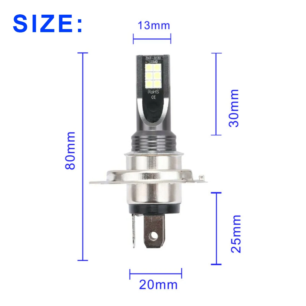 Fog Light Headlights 1500W 2pcs 6000K Aluminum Bulbs Conversion H4 High-Low Beam Kits LED Replacement Waterproof
Fog Light Headlights 1500W 2pcs 6000K Aluminum Bulbs Conversion H4 High-Low Beam Kits LED Replacement Waterproof