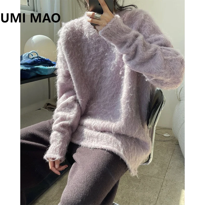 UMI MAO Winter New Korea Lazy Gentle Misty Sweater Loose Soft Glutinous Long Wool Knitted Top Women's Thick Clothes Y2K
UMI MAO Winter New Korea Lazy Gentle Misty Sweater Loose Soft Glutinous Long Wool Knitted Top Women's Thick Clothes Y2K