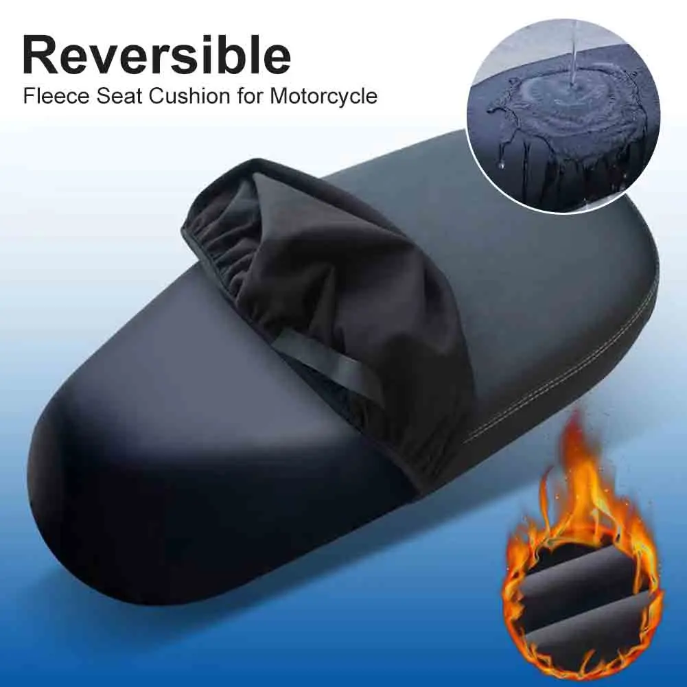 New Winter Motorcycle Seat Cover Reversible Waterproof Leather Warm Fleece Seat Cushion 4 Season For Motorcycle Electric Scooter
New Winter Motorcycle Seat Cover Reversible Waterproof Leather Warm Fleece Seat Cushion 4 Season For Motorcycle Electric Scooter