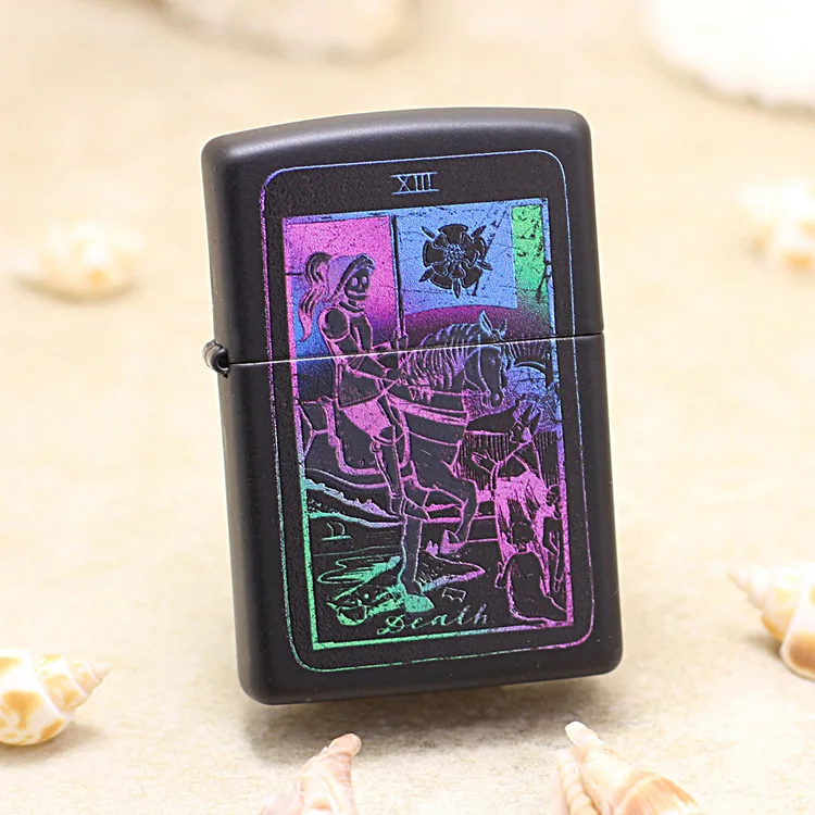Подлинная Зажигалка Zippo Death Tarot, медная подсветка, подарок с кодом против подделки
Подлинная Зажигалка Zippo Death Tarot, медная подсветка, подарок с кодом против подделки