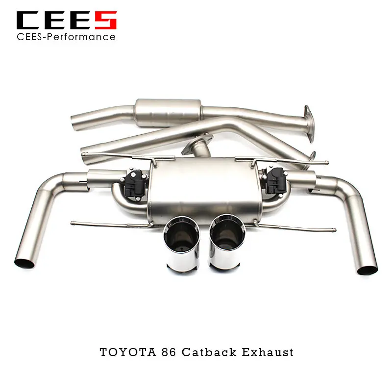 

Catback Exhaust For FT86/GT86/86 2.0 2012-2019 High Performance Exhaust Pipe Valve Muffler Stainless Steel Exhaust System
