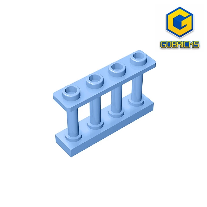 

Gobrick GDS-789 FENCE 1x4x2 W. 4 ручки, совместимые с конструктором lego 15332, Детский развивающий конструктор «сделай сам»