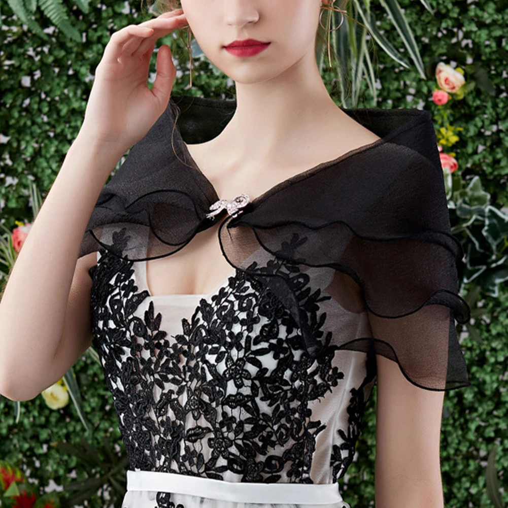 2023 Fashion Party Wedding Shawl Dress Cover All Season Dress Cover Up Non Strech Shoulder Cape Solid Color Shawls
2023 Fashion Party Wedding Shawl Dress Cover All Season Dress Cover Up Non Strech Shoulder Cape Solid Color Shawls