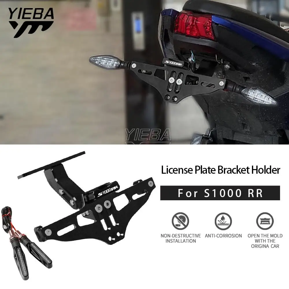 Universal CNC Motorcycle Adjustable Angle Aluminum License Number Plate Frame Holder Bracket FOR BMW S1000RR 2015-2018 2017 2016
Universal CNC Motorcycle Adjustable Angle Aluminum License Number Plate Frame Holder Bracket FOR BMW S1000RR 2015-2018 2017 2016