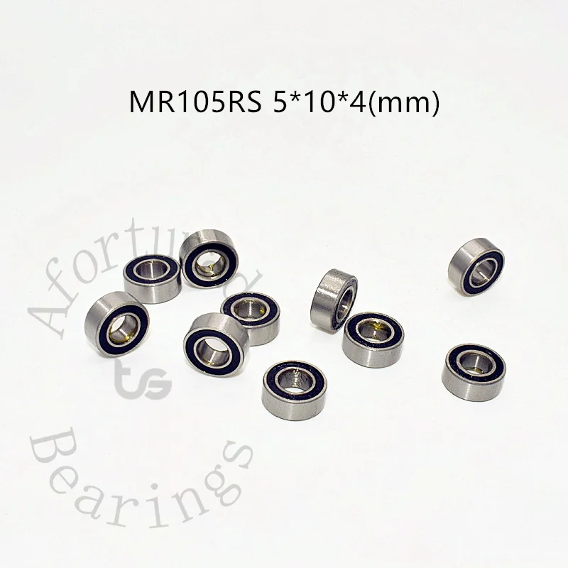 Miniature Bearing MR105RS 10 Pieces 5*10*4(mm) free shipping chrome steel Rubber Sealed
Miniature Bearing MR105RS 10 Pieces 5*10*4(mm) free shipping chrome steel Rubber Sealed