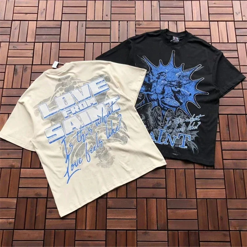 2024 SAINT MICHAEL Skeleton Print Fashion T-Shirt Men Black Apricot Women Oversized T Shirt Tees
2024 SAINT MICHAEL Skeleton Print Fashion T-Shirt Men Black Apricot Women Oversized T Shirt Tees