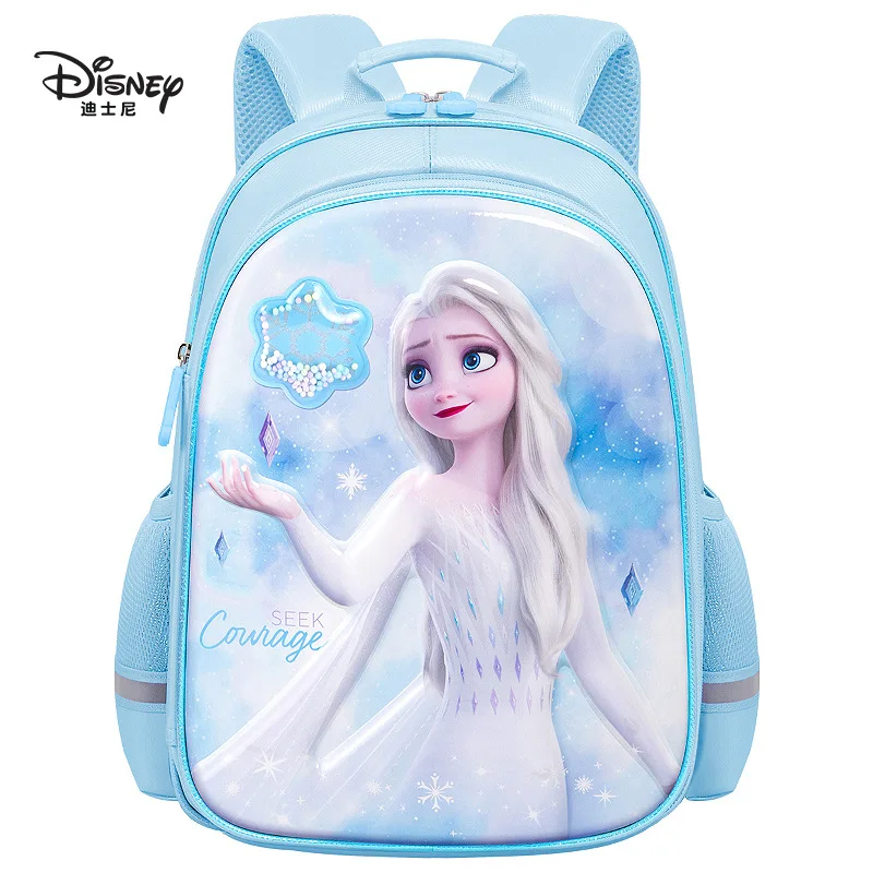 

Милый рюкзак Disney с мультяшным принтом «Холодное сердце», детский школьный портфель для детского сада, подарок 1-3 класса