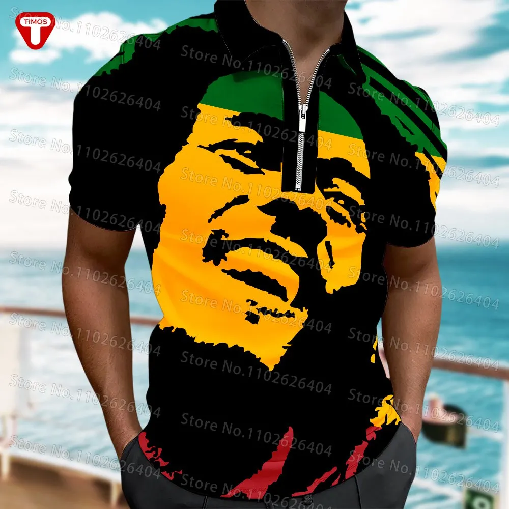 Bob Marley Polo Shirt Men's Soil Trend Street Clothing Couple T -Shirt Shirt Party Lapel Top
Bob Marley Polo Shirt Men's Soil Trend Street Clothing Couple T -Shirt Shirt Party Lapel Top