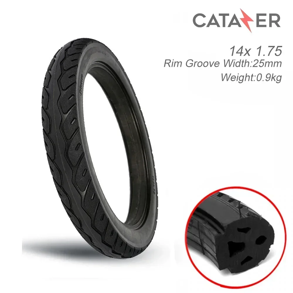 14 Inch 14×1.75/1.95/2.125 Electric Bike Solid Tire Bicycle Solid Tires Bike Non-inflatable Solid Tyre Tubeless
14 Inch 14×1.75/1.95/2.125 Electric Bike Solid Tire Bicycle Solid Tires Bike Non-inflatable Solid Tyre Tubeless