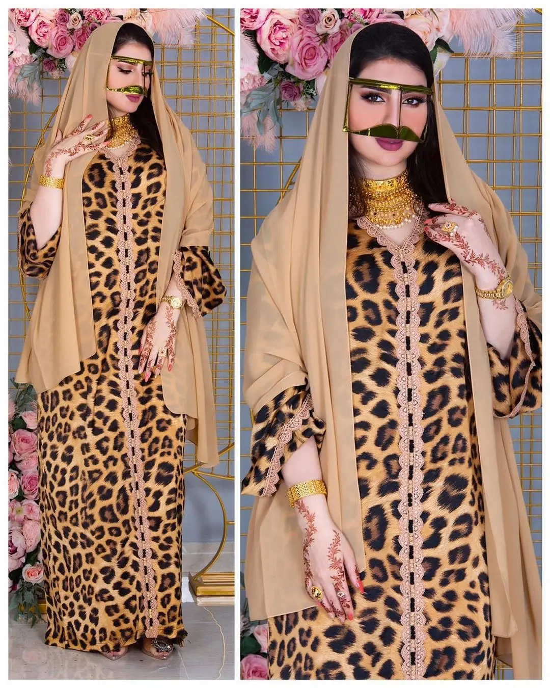 Ramadan Eid Mubarak Jalabiya Leopard Print Maxi Dress Women 2022 Lace Patchwork Loose Arabic Oman Dubai Muslim Islamic Clothing
Ramadan Eid Mubarak Jalabiya Leopard Print Maxi Dress Women 2022 Lace Patchwork Loose Arabic Oman Dubai Muslim Islamic Clothing