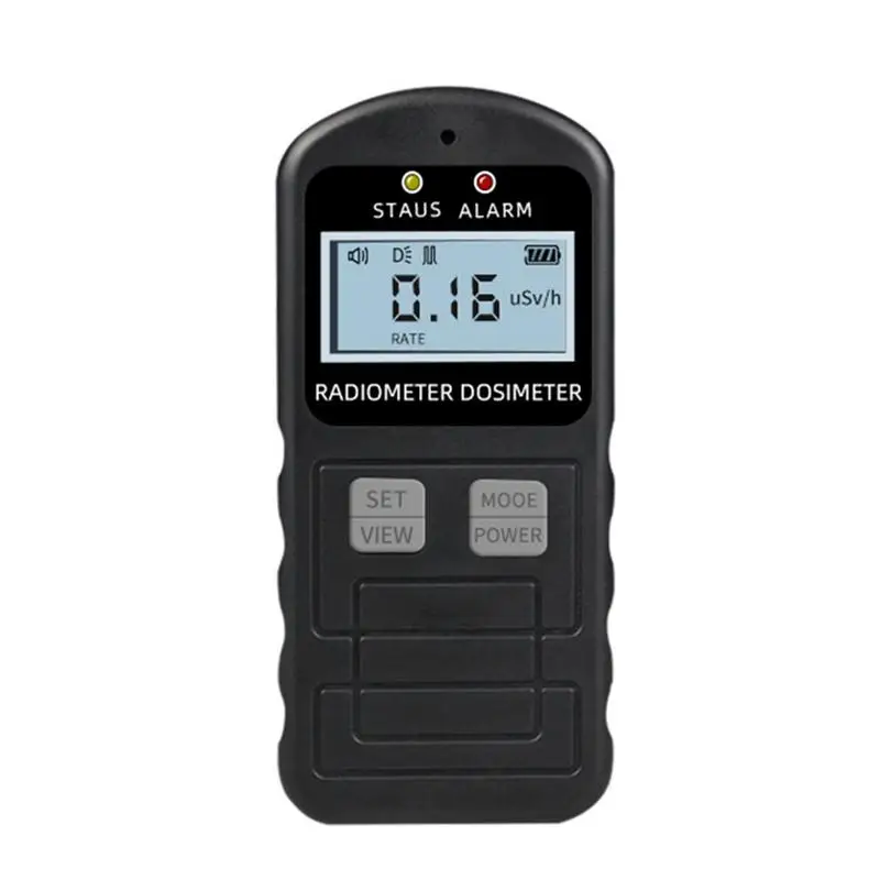 Portable Nuclear Radiation Detector Counter Dosage Alarm Device Real-time Dosimeter Monitor High Sensitivity Accuracy Easy Use
Portable Nuclear Radiation Detector Counter Dosage Alarm Device Real-time Dosimeter Monitor High Sensitivity Accuracy Easy Use