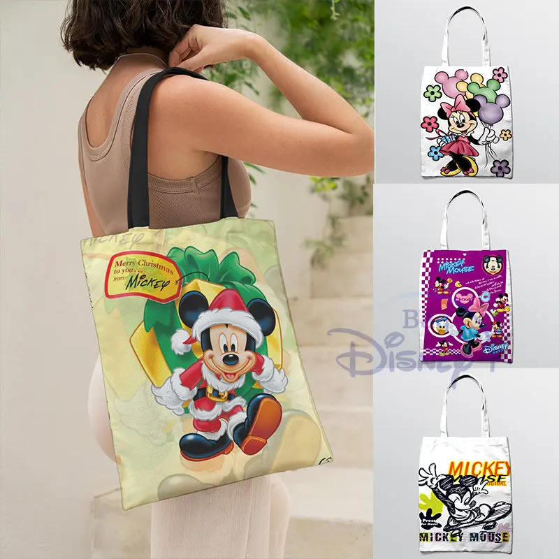 Mickey Disney Style Handbag Women Shoulder Bags Shopping Tote Cartoon Canvas Large Storage New Arrival School Beach Eco Foldable
Mickey Disney Style Handbag Women Shoulder Bags Shopping Tote Cartoon Canvas Large Storage New Arrival School Beach Eco Foldable