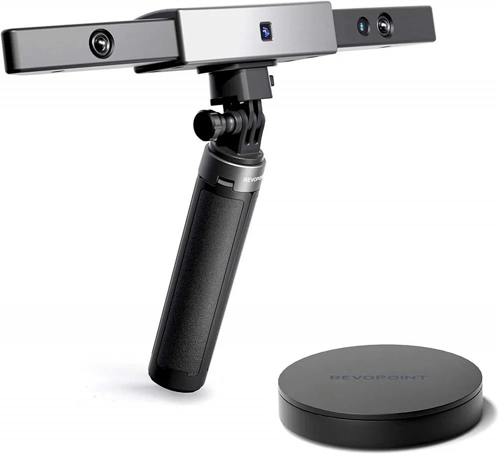 Revopoint Range Infrared Structured Light for Large Object 0.1 mm Precision 12fps to 18fps Speed Handheld 3D Scanner Premium
Revopoint Range Infrared Structured Light for Large Object 0.1 mm Precision 12fps to 18fps Speed Handheld 3D Scanner Premium