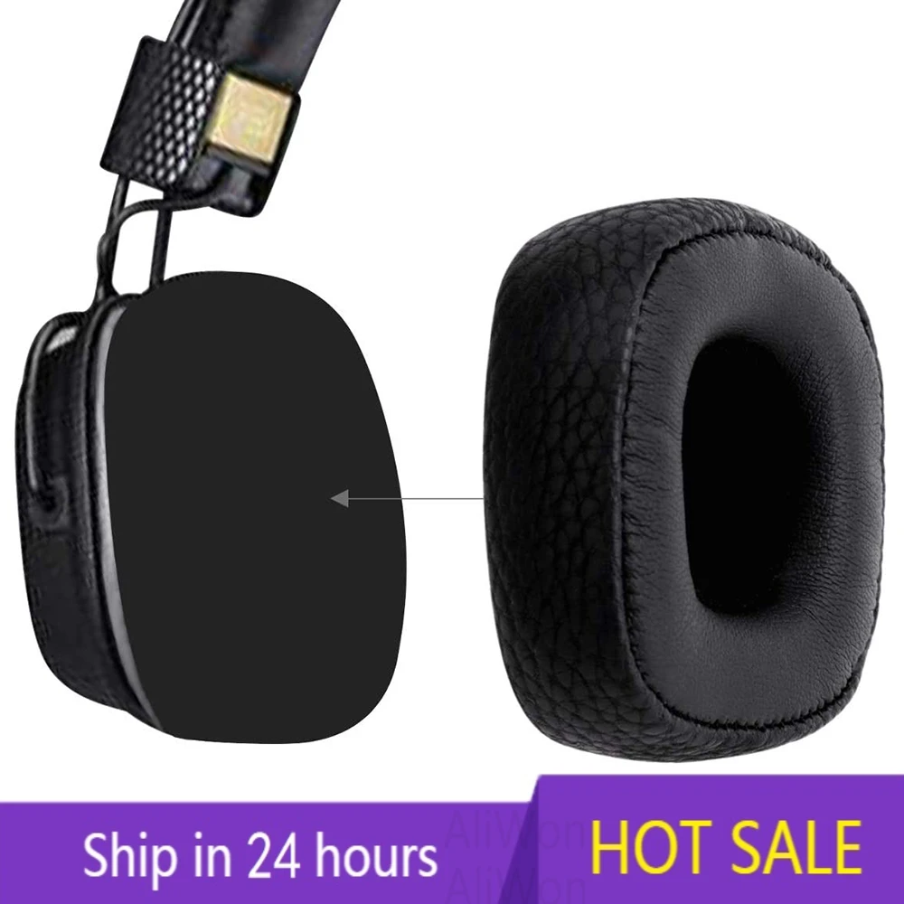 2Pcs Leather Headphone Ear pads for MARSHALL MAJOR III Earbud Earphone Foam Pad Cushion Sponge Covers for major 3 Wired Headset
2Pcs Leather Headphone Ear pads for MARSHALL MAJOR III Earbud Earphone Foam Pad Cushion Sponge Covers for major 3 Wired Headset