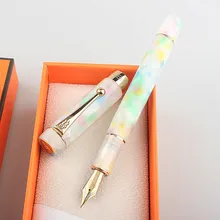 Jinhao 100 fountain pen resin pen calligraphy exquisite student business office gift retro pens 0.5mm nib
Jinhao 100 fountain pen resin pen calligraphy exquisite student business office gift retro pens 0.5mm nib